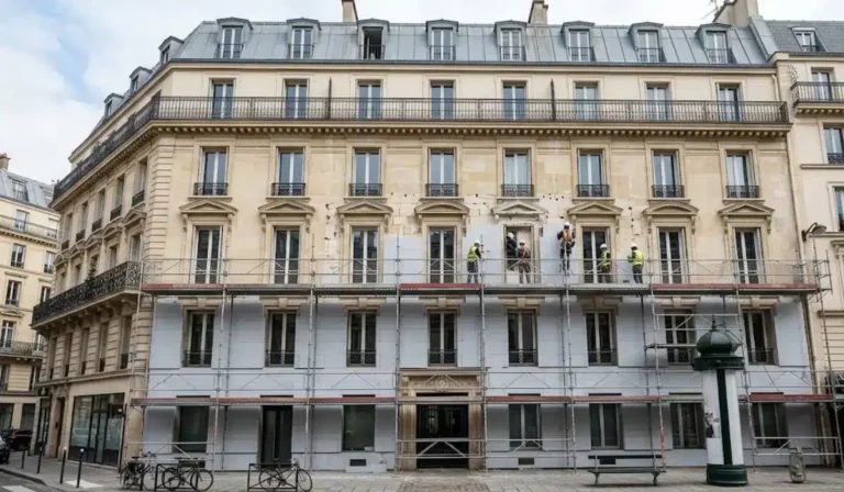 Bâtiment en rénovation