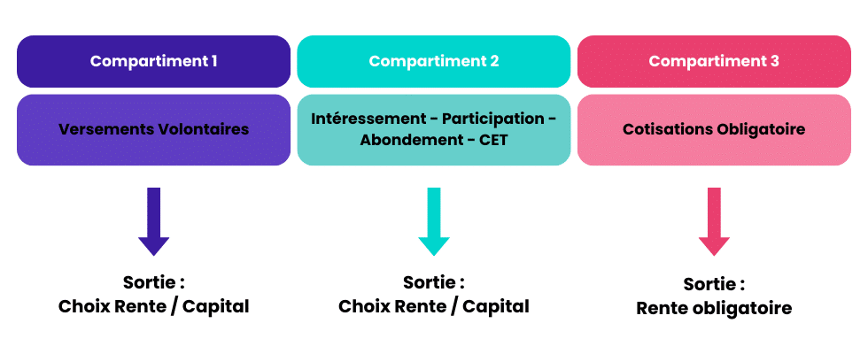 perin 3 compartiments